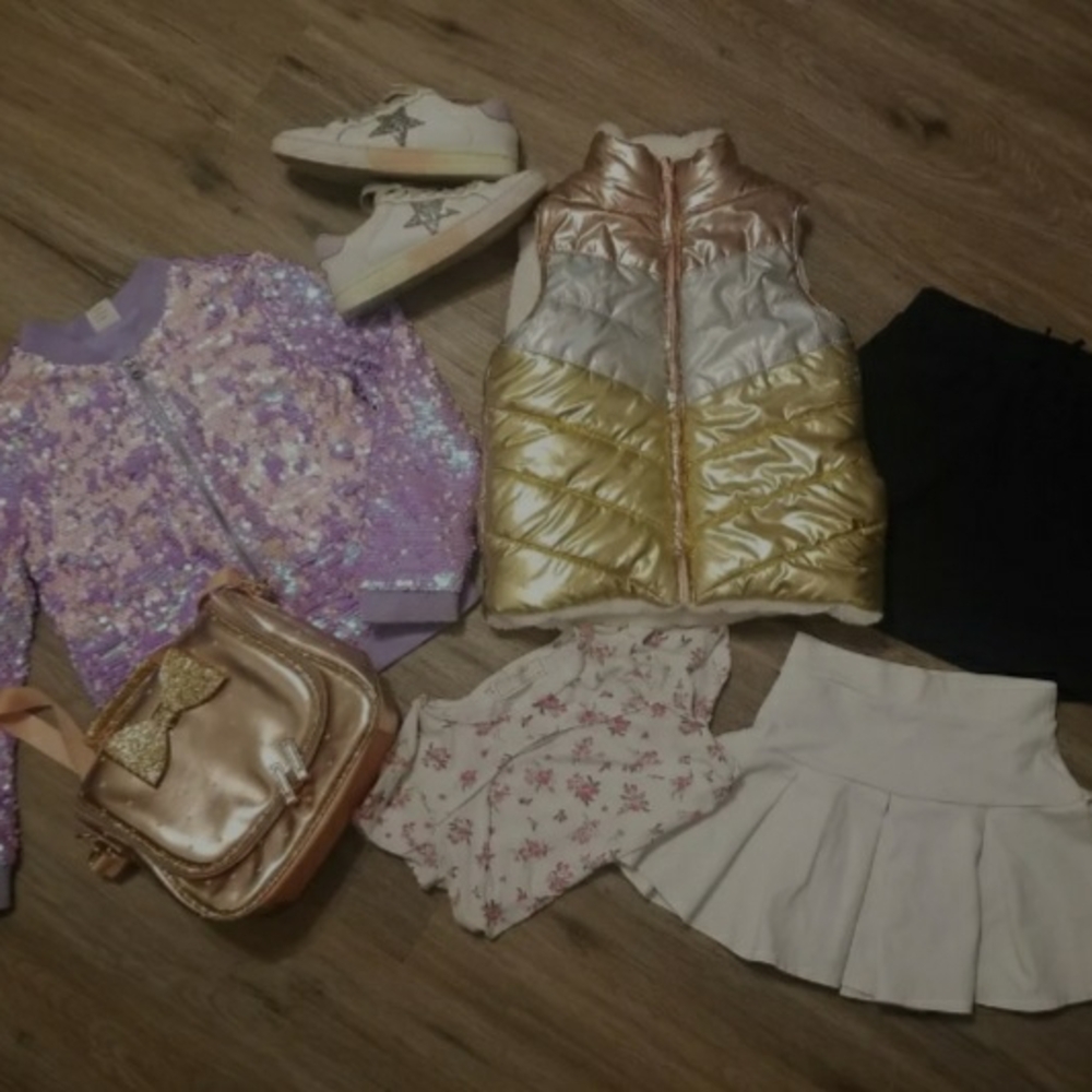 Izod Purple and Gold Dance Costumes